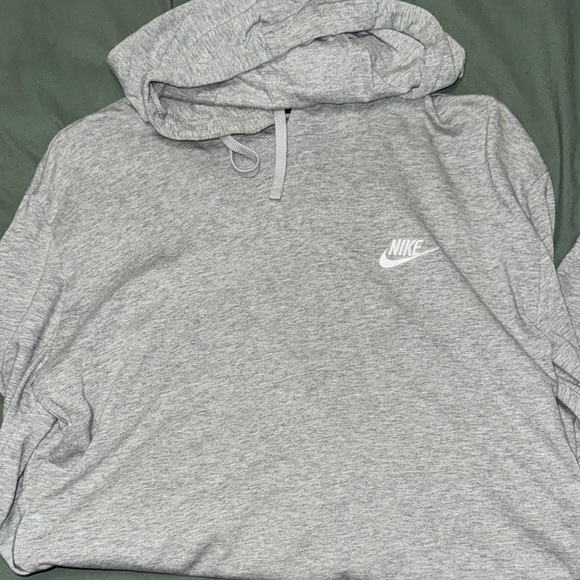 Nike Gray Hoodie - Picture 1 of 3